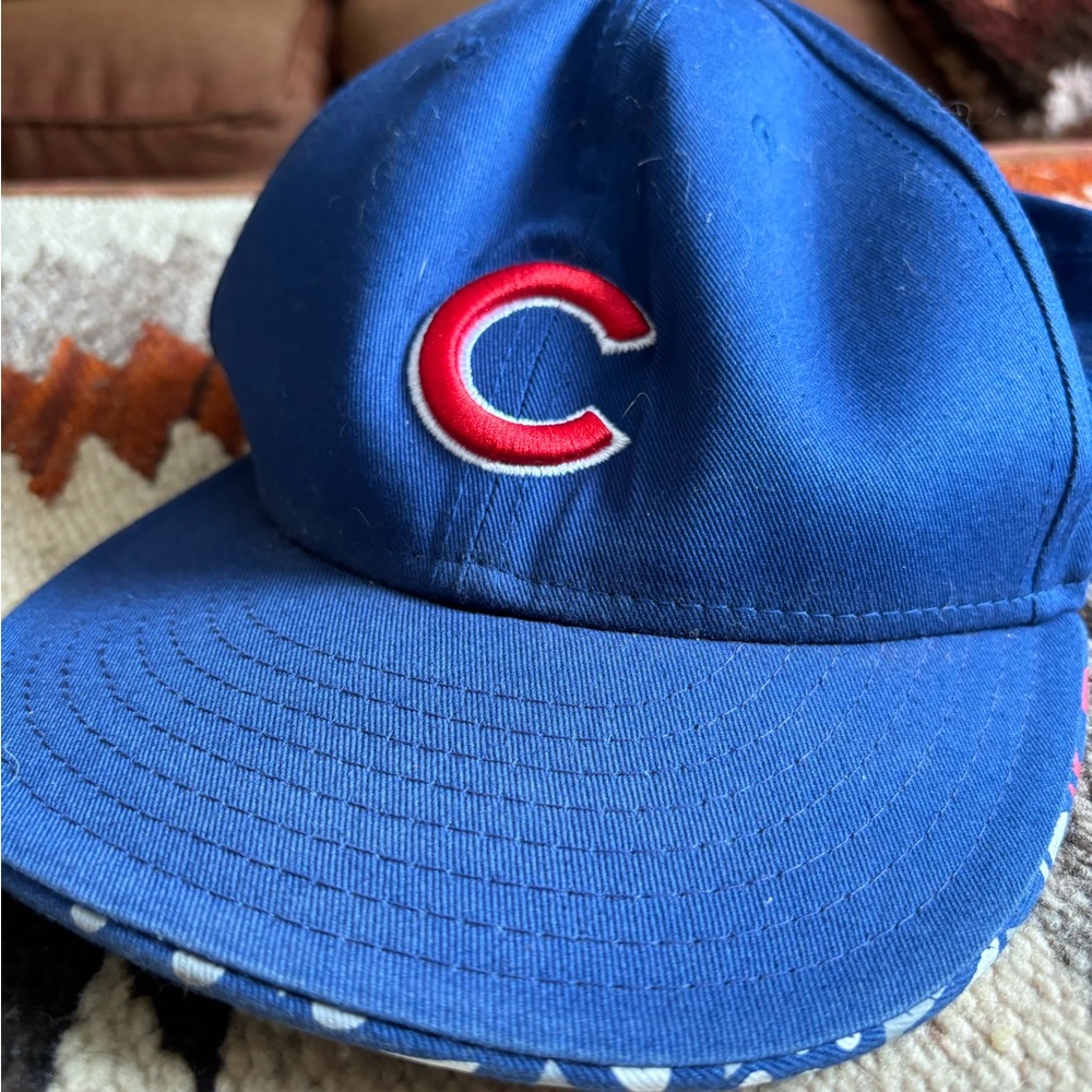 Chicago Cubs Baseball Hat with Tribal Bill